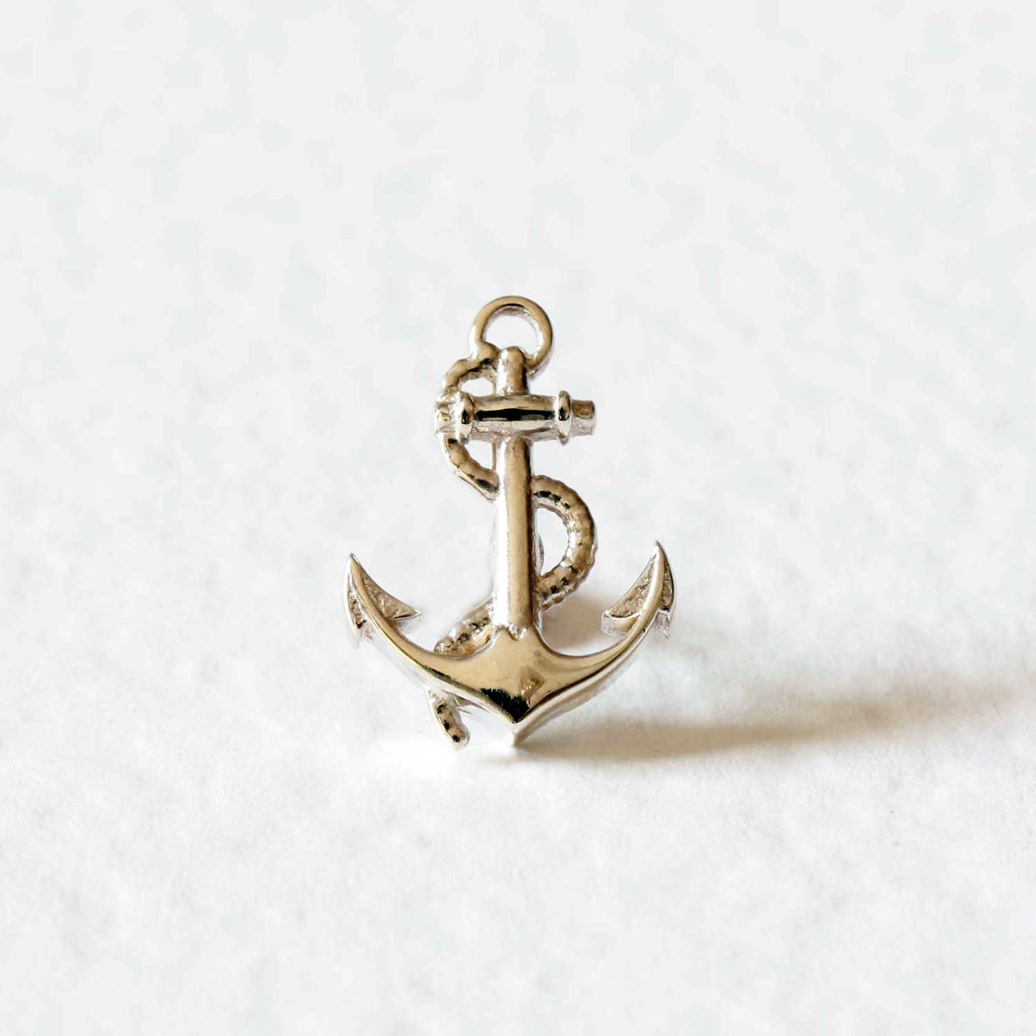 Anchor Lapel Pin/Tie Pin Silver/Gold Lee Renée Ltd