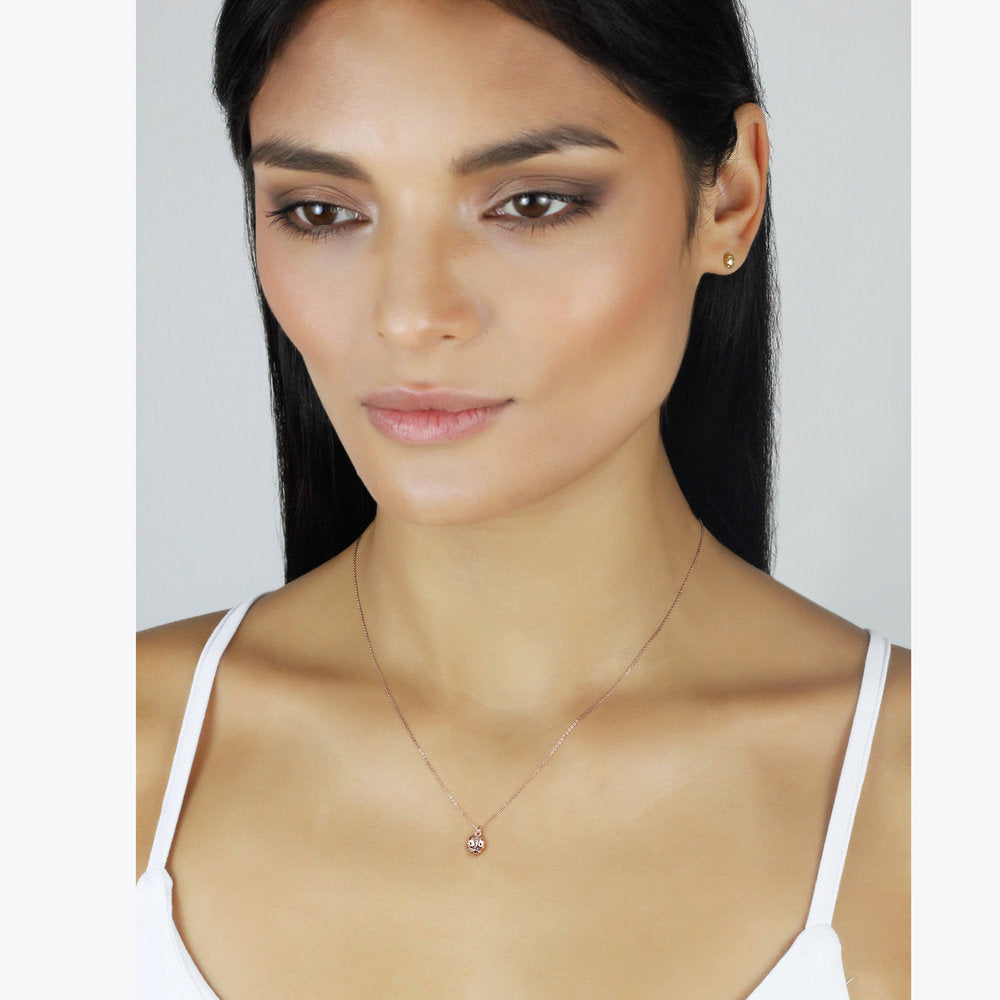 Ladybird Necklace, Ladybug Necklace - Silver/Gold/Rose Gold
